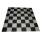 Lidská pěnová šachovnice - velká