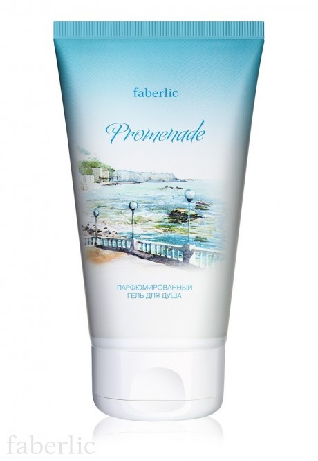 Dámský parfémovaný sprchový gel faberlic Promenade