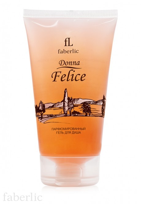 Dámský parfémovaný sprchový gel "Donna Felice"